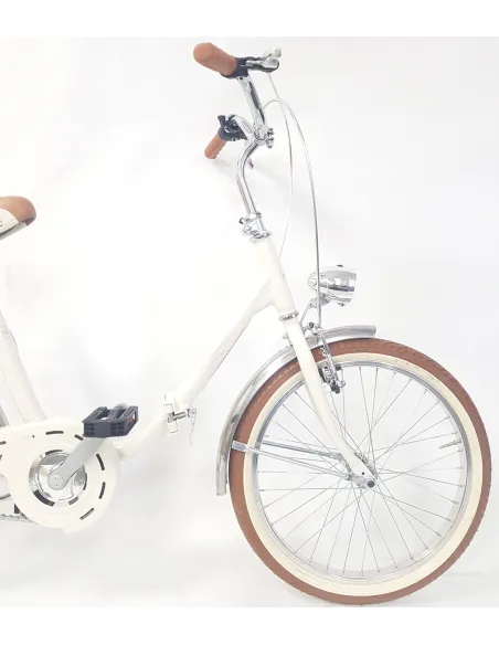 Rower Składany 20 Unisex Składak V-brake Błotniki Bagażnik Światła Dzwonek