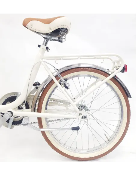 Rower Składany 20 Unisex Składak V-brake Błotniki Bagażnik Światła Dzwonek