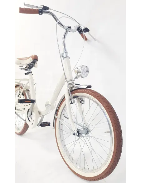 Rower Składany 20 Unisex Składak V-brake Błotniki Bagażnik Światła Dzwonek