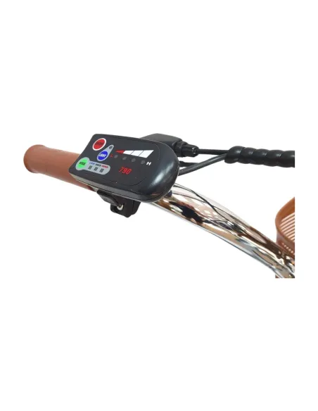 Elektryczny Rower Składany 20 Unisex Błotniki Bagaż Światła Składak Koszyk