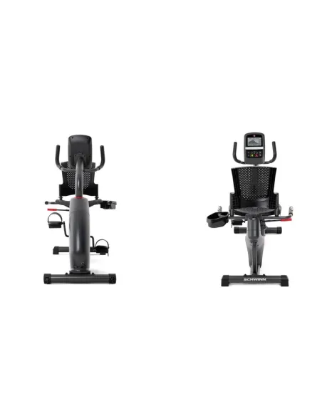 Rower Treningowy Poziomy Schwinn 510R Programowany Wyświetlacz LCD Kółka
