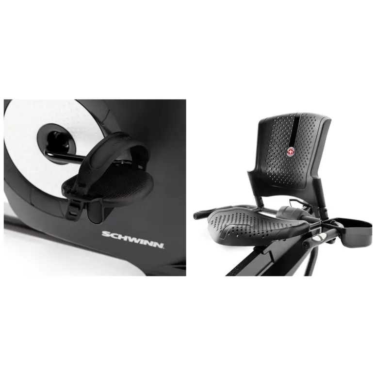 Rower Treningowy Poziomy Schwinn 510R Programowany Wyświetlacz LCD Kółka