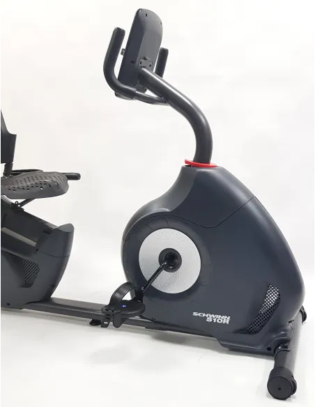 Rower Treningowy Poziomy Schwinn 510R Programowany Wyświetlacz LCD Kółka