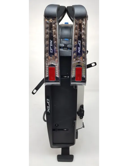 Bagażnik do Przewożenia Dwóch Rowerów XLC Almada Work-E 60 kg LED RDW TUV