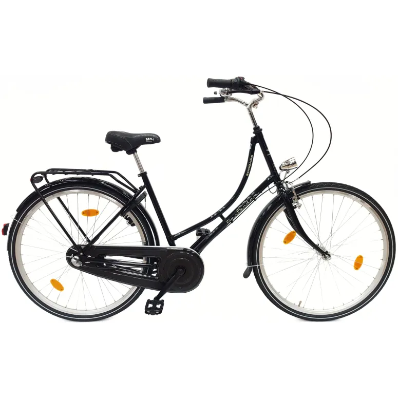 Rower Miejski Damski 28 Retro Nexus Błotniki Bagażnik Oświetlenie Damka