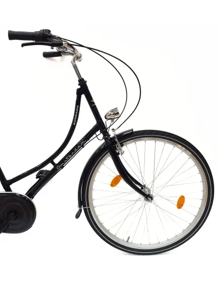 Rower Miejski Damski 28 Retro Nexus Błotniki Bagażnik Oświetlenie Damka