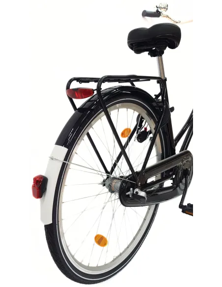 Rower Miejski Damski 28 Retro Nexus Błotniki Bagażnik Oświetlenie Damka