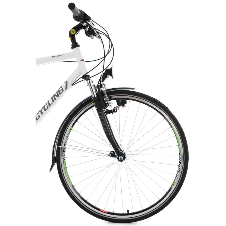 Rower Trekkingowy Męski 28 Turystyczny 21 bieg Revo Błotniki Bagaż Dzwonek