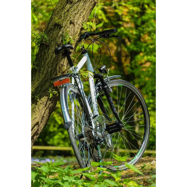 Rower Trekkingowy Męski 28 Turystyczny 21 bieg Revo Błotniki Bagaż Dzwonek