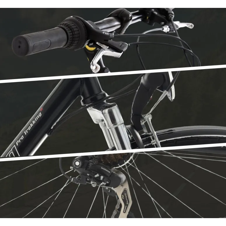 Rower Trekkingowy Męski 28 Turystyczny 21 bieg Revo Błotniki Bagaż Dzwonek