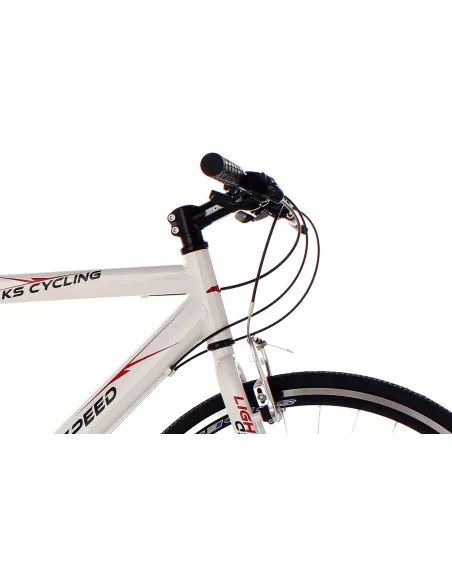 Rower Szosowy Męski 28 Lekki Aluminiowy 21 Biegów Cyngle Wyścigowy Miejski