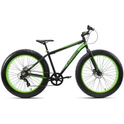 Rower Górski Fatbike Uniwersalny 26 Młodzieżowy 7 Biegów Revo ALU Tarcze