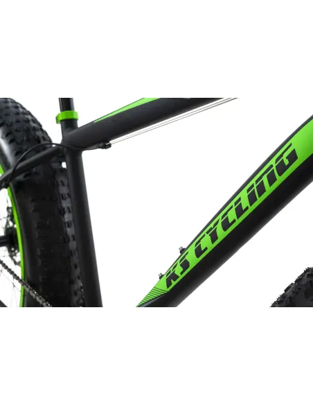 Rower Górski Fatbike Uniwersalny 26 Młodzieżowy 7 Biegów Revo ALU Tarcze