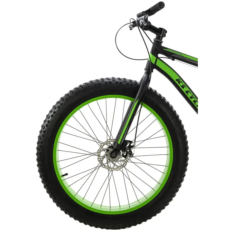 Rower Górski Fatbike Uniwersalny 26 Młodzieżowy 7 Biegów Revo ALU Tarcze