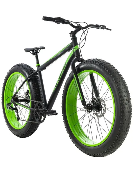 Rower Górski Fatbike Uniwersalny 26 Młodzieżowy 7 Biegów Revo ALU Tarcze