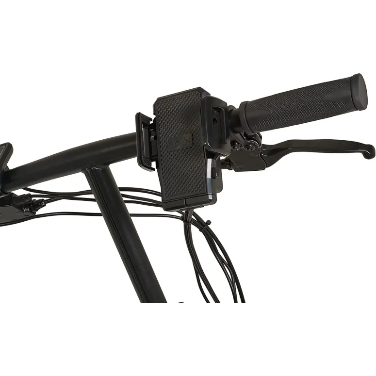 Elektryczny Rower Składany 20 Stal 250W 3 tryby 6Ah Światła Składak Bagaż