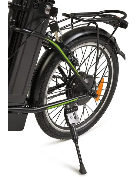 Elektryczny Rower Składany 20 Stal 250W 3 tryby 6Ah Światła Składak Bagaż