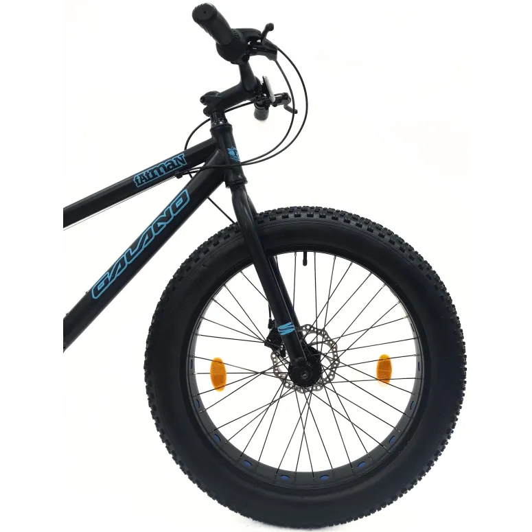 Rower Dziecięcy Fatbike MTB 24 Unisex 7 Biegów Revo Tarcze Dzwonek Stopka