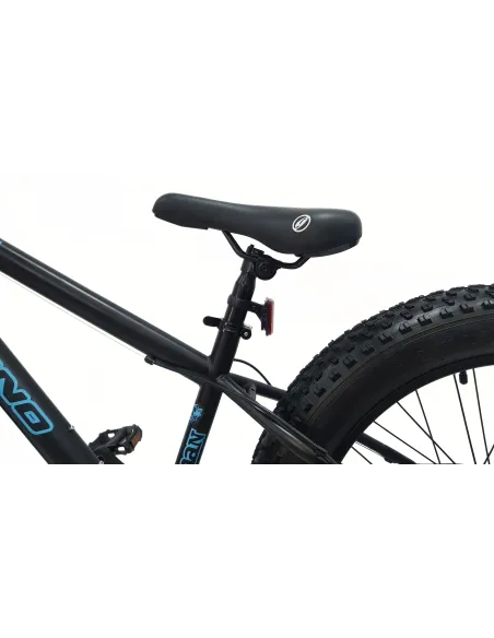Rower Dziecięcy Fatbike MTB 24 Unisex 7 Biegów Revo Tarcze Dzwonek Stopka