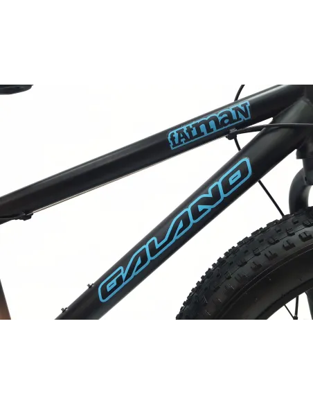 Rower Dziecięcy Fatbike MTB 24 Unisex 7 Biegów Revo Tarcze Dzwonek Stopka