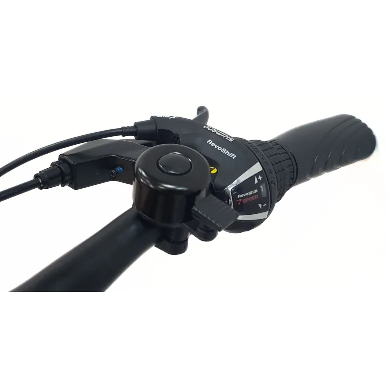 Rower Dziecięcy Fatbike MTB 24 Unisex 7 Biegów Revo Tarcze Dzwonek Stopka