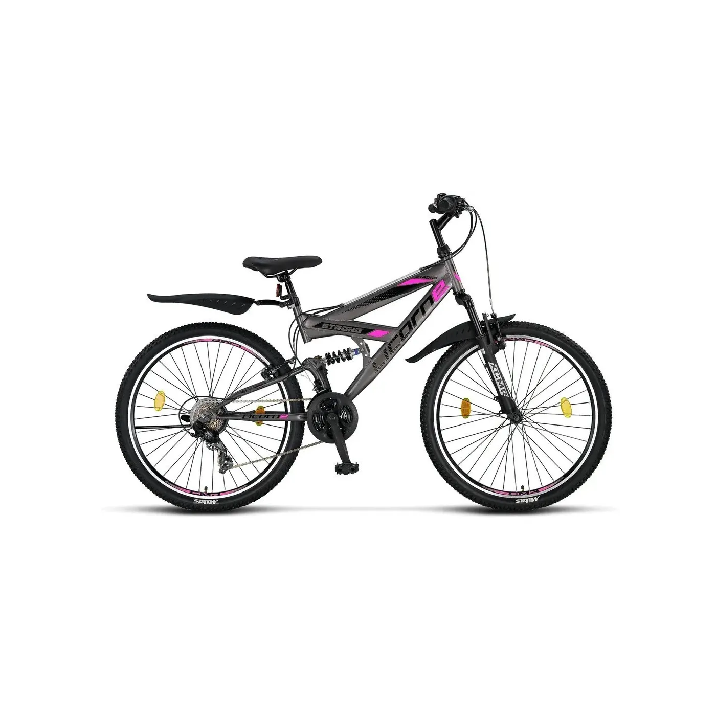 Rower Damski Górski 26 Stalowy V-brake 21 biegów Stopka Błotniki Góral