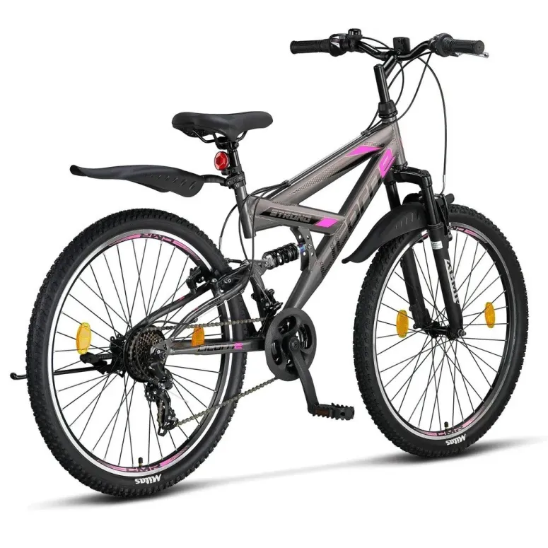 Rower Damski Górski 26 Stalowy V-brake 21 biegów Stopka Błotniki Góral