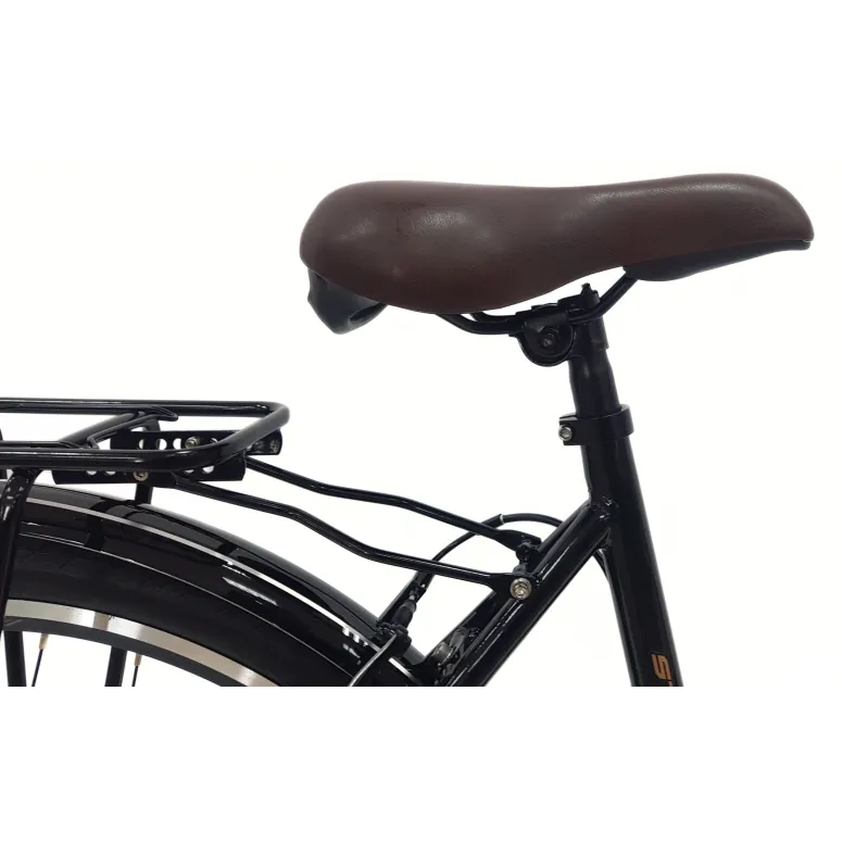 Rower Miejski Uniwersalny 28 Oświetlenie Dzwonek 21 Biegów Stopka Bagażnik