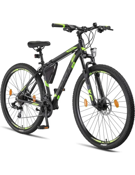 Rower Górski Uniwersalny 29 Tarcze ALU Cyngle 21 bieg Amory Dzwonek Światła