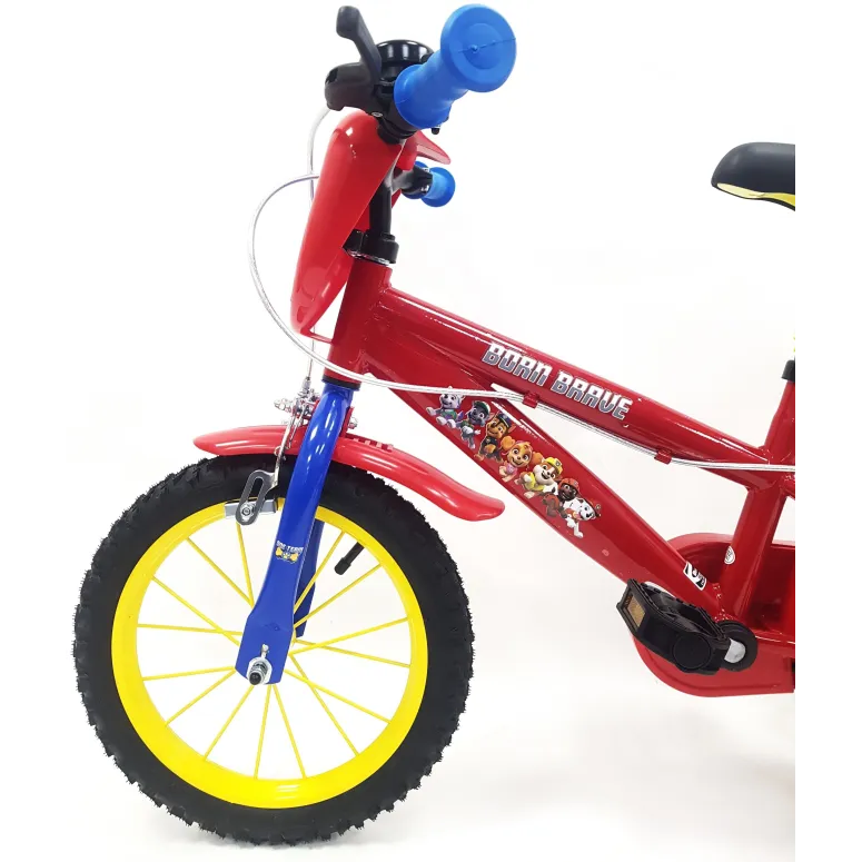 Rowerek Dziecięcy 14 Psi Patrol Błotniki Dzwonek Kółka Boczne dla Chłopca