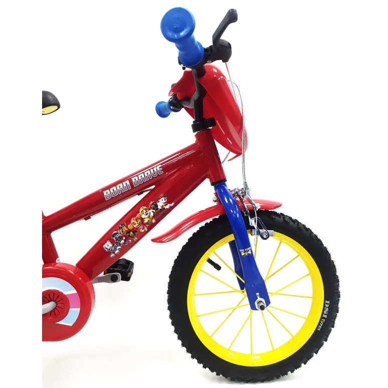 Rowerek Dziecięcy 14 Psi Patrol Błotniki Dzwonek Kółka Boczne dla Chłopca