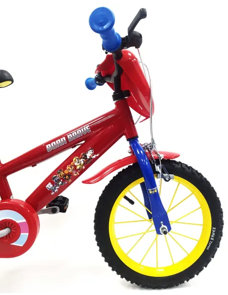 Rowerek Dziecięcy 14 Psi Patrol Błotniki Dzwonek Kółka Boczne dla Chłopca