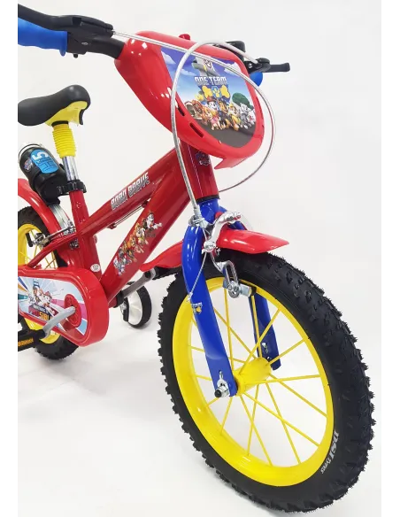 Rowerek Dziecięcy 14 Psi Patrol Błotniki Dzwonek Kółka Boczne dla Chłopca