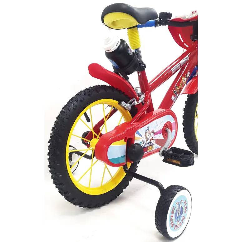 Rowerek Dziecięcy 14 Psi Patrol Błotniki Dzwonek Kółka Boczne dla Chłopca