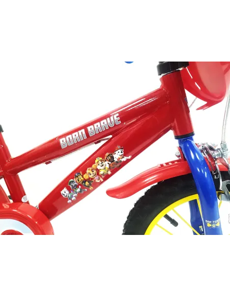 Rowerek Dziecięcy 14 Psi Patrol Błotniki Dzwonek Kółka Boczne dla Chłopca