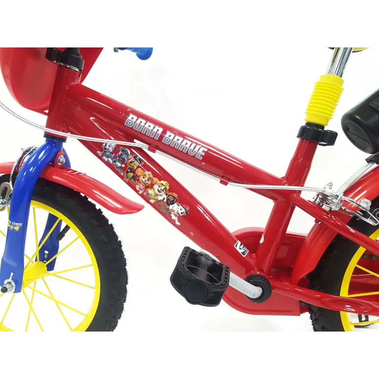 Rowerek Dziecięcy 14 Psi Patrol Błotniki Dzwonek Kółka Boczne dla Chłopca