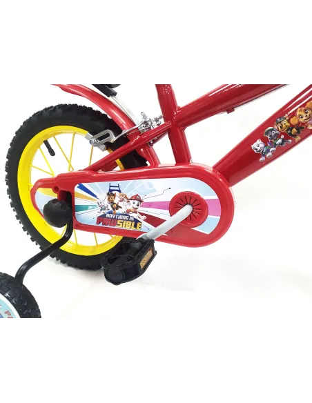 Rowerek Dziecięcy 14 Psi Patrol Błotniki Dzwonek Kółka Boczne dla Chłopca