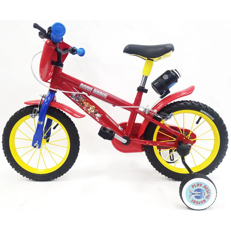 Rowerek Dziecięcy 14 Psi Patrol Błotniki Dzwonek Kółka Boczne dla Chłopca