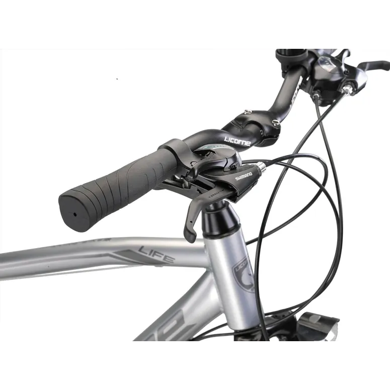 Rower Trekkingowy Uniwersalny 28 Cyngle 21 Biegów Bagażnik Światła Dzwonek