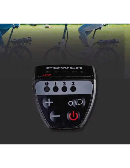 Elektryczny Rower Miejski 20 Składak 250W Wspomaganie ALU Bagażnik Dzwonek