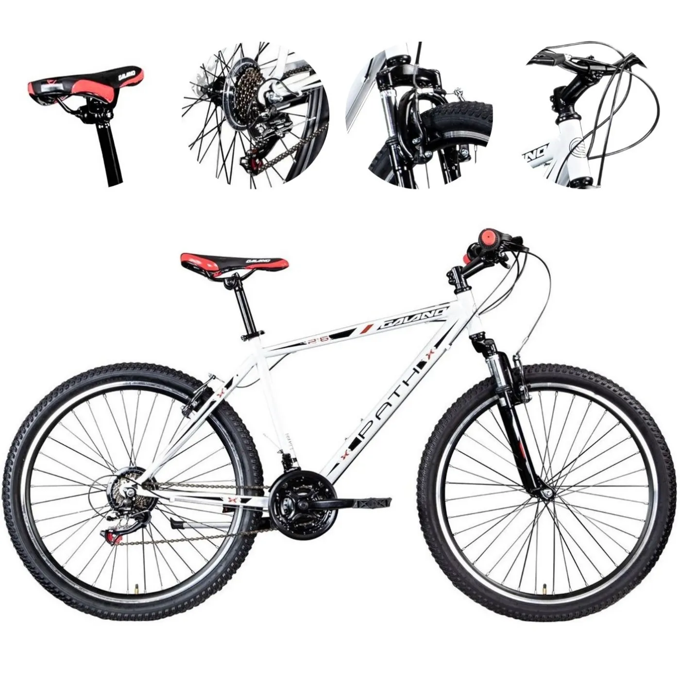 Rower Górski 26 V-brake 21 biegów Stopka Góral MTB Stalowy Amortyzator
