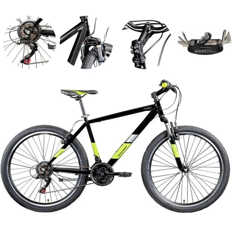 Rower Górski 26 V-brake 21 biegów Stopka Góral Stalowy Amortyzator MTB