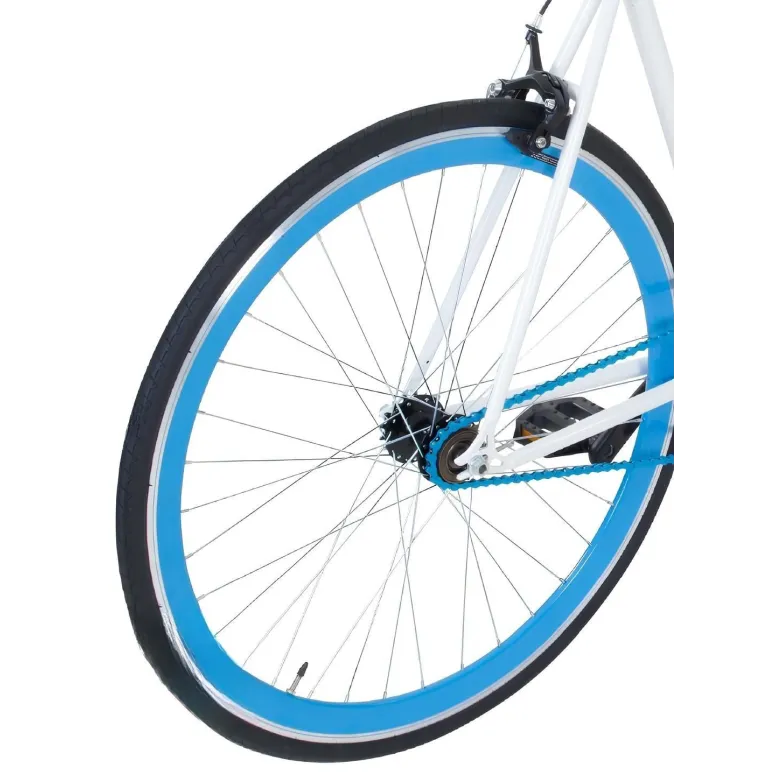 Rower Ostre Koło Uniwersalny 28 Dzwonek Singlespeed Pivoty Miejski