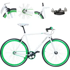 Rower Ostre Koło Męski Damski 28 Singlespeed Dzwonek Pivot Miejski