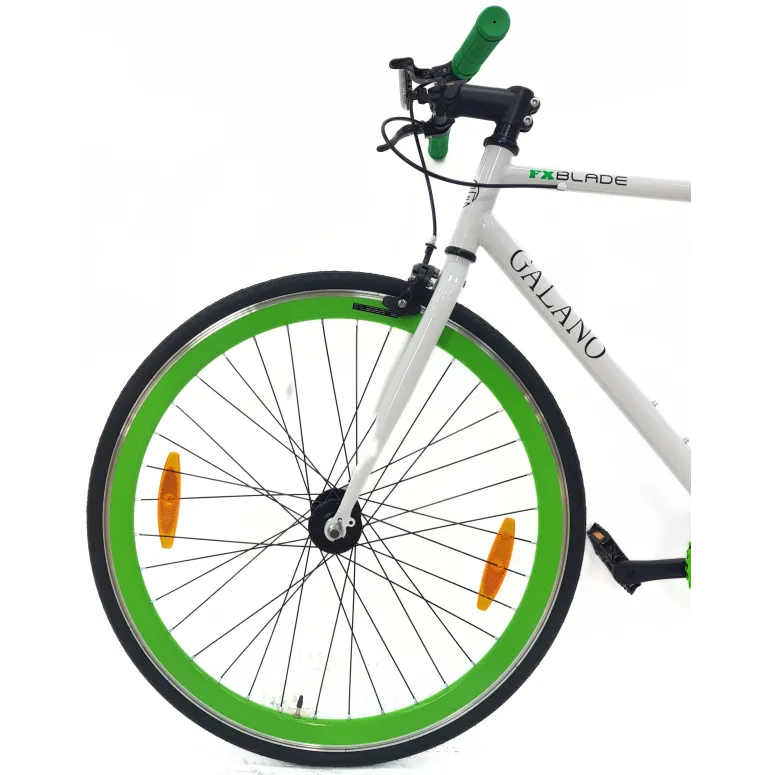 Rower Ostre Koło Męski Damski 28 Singlespeed Dzwonek Pivot Miejski