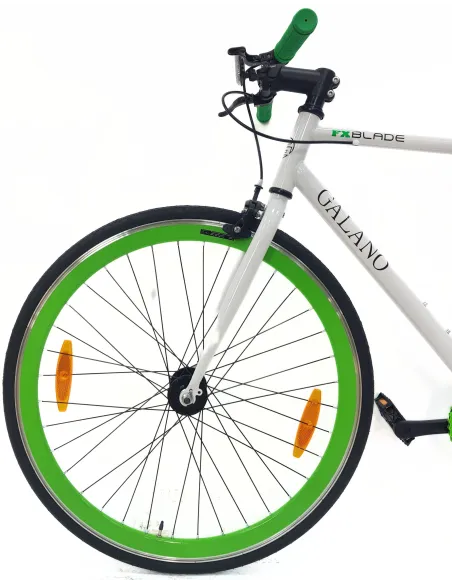 Rower Ostre Koło Męski Damski 28 Singlespeed Dzwonek Pivot Miejski