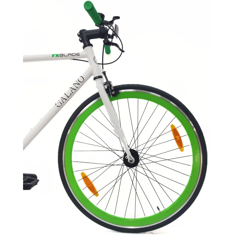 Rower Ostre Koło Męski Damski 28 Singlespeed Dzwonek Pivot Miejski