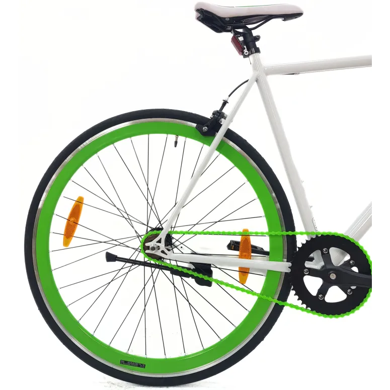 Rower Ostre Koło Męski Damski 28 Singlespeed Dzwonek Pivot Miejski