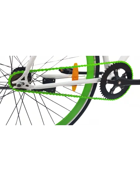 Rower Ostre Koło Męski Damski 28 Singlespeed Dzwonek Pivot Miejski