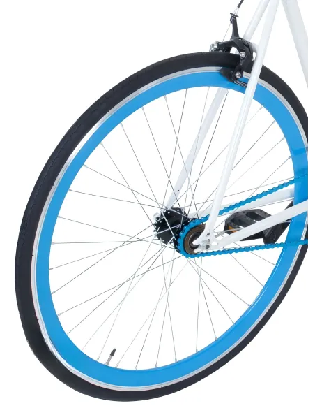 Rower Ostre Koło Uniwersalny Damski Męski 28 Retro Miejski Pivot Singlespeed